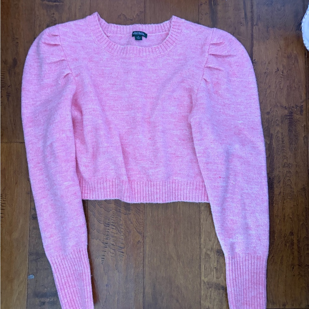 Wild Fable Light Pink Crew Neck Sweater